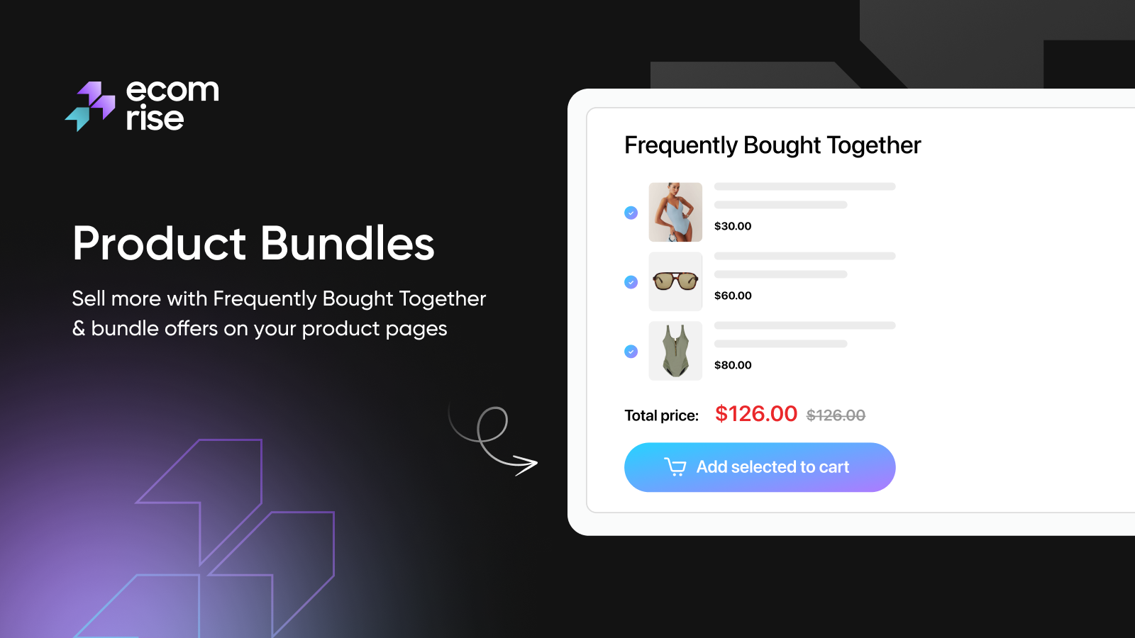 Product Bundles & frequently bought together