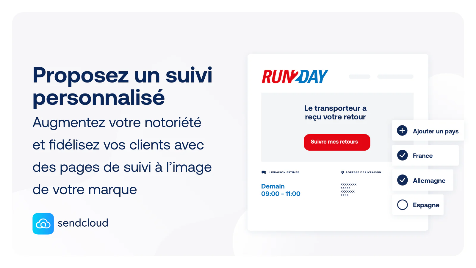 Proposez un suivi personnalisé à vos clients I Sendcloud
