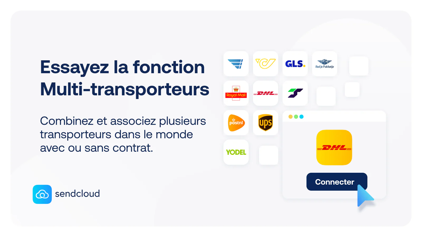 Offrez de nombreuses méthodes d'expédition I  Sendcloud