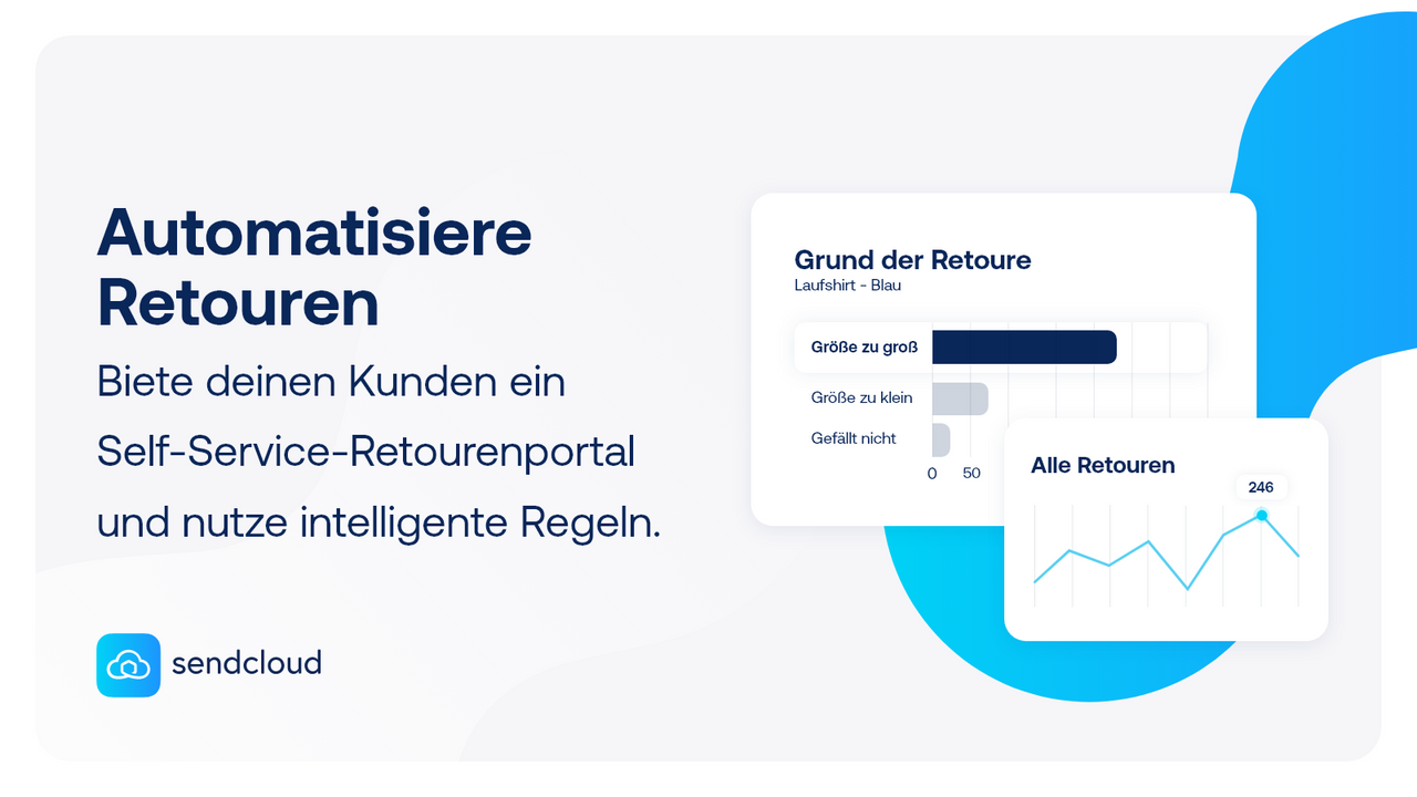 Automatisiere deinen Retourenprozess | Sendcloud