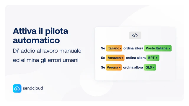 Sendcloud | Attiva il pilota automatico