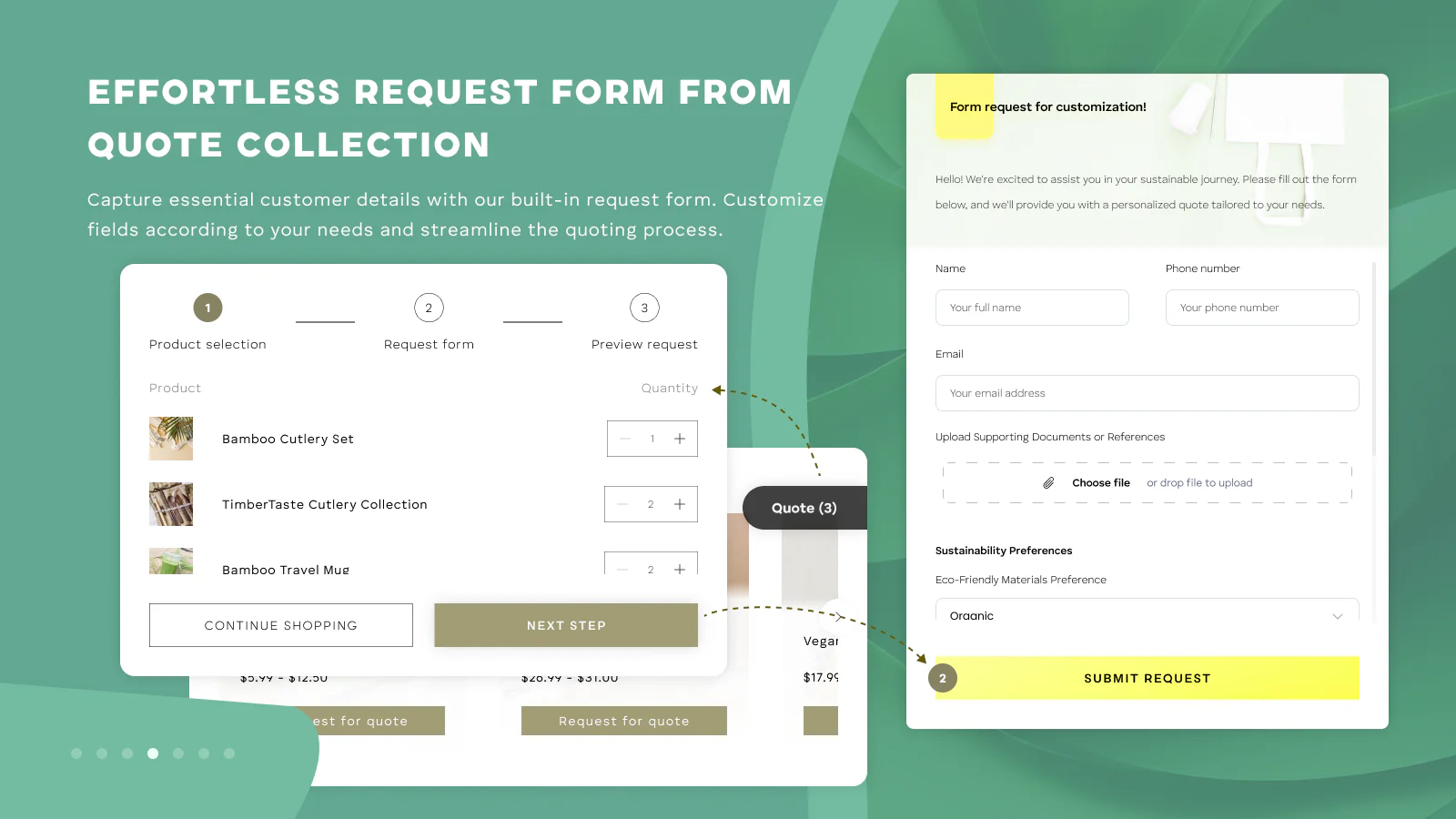 Admin: Tilpasset tilbudsformular med Form Builder