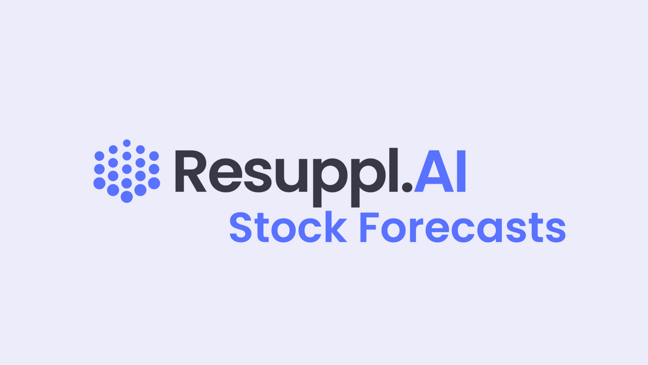Resuppl.AI Stock Forecasting Screenshot