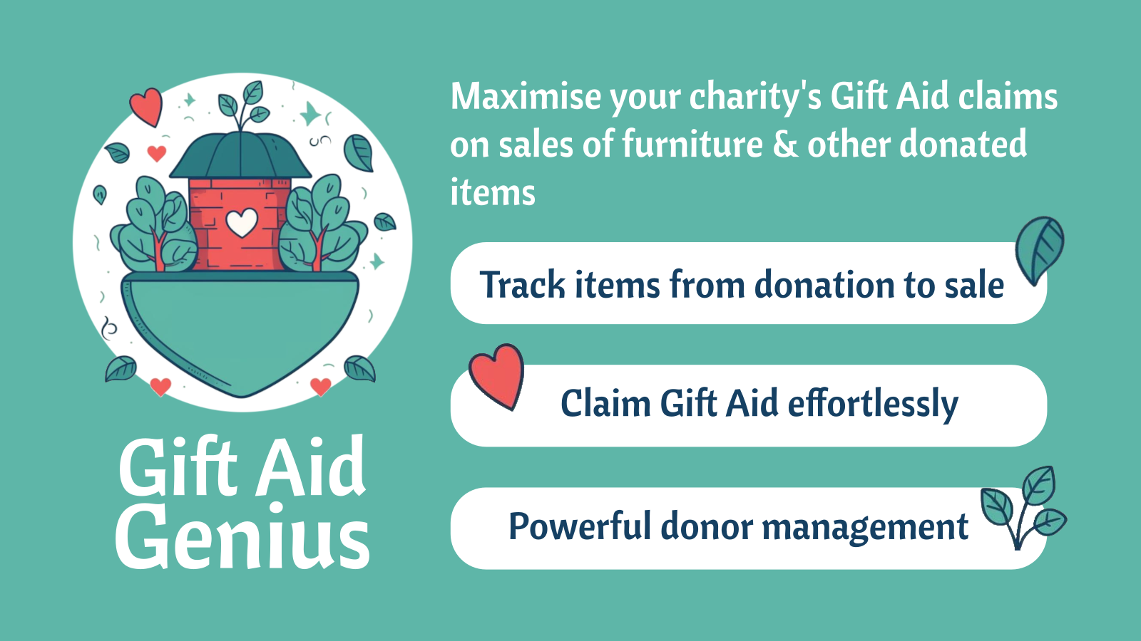 Gift Aid Genius Banner