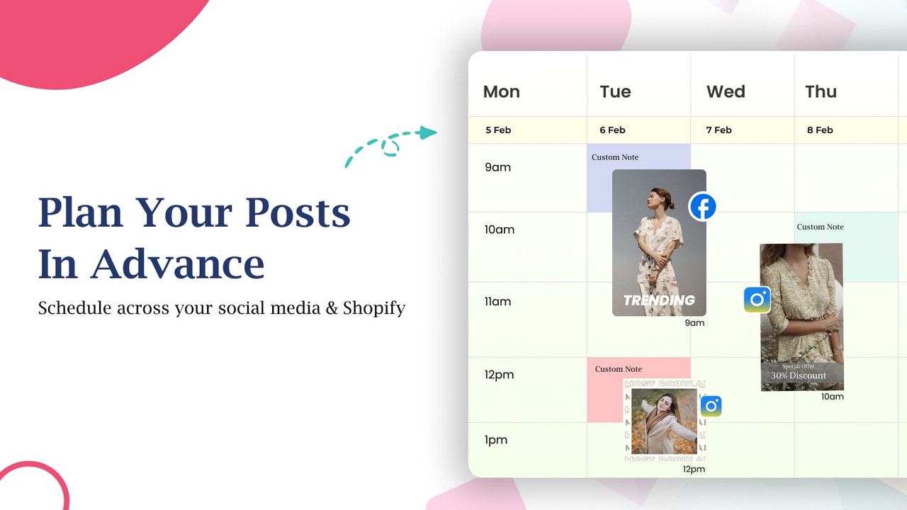Plan your posts in advance