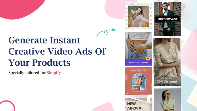 Generar anuncios de video creativos instantáneos de sus productos