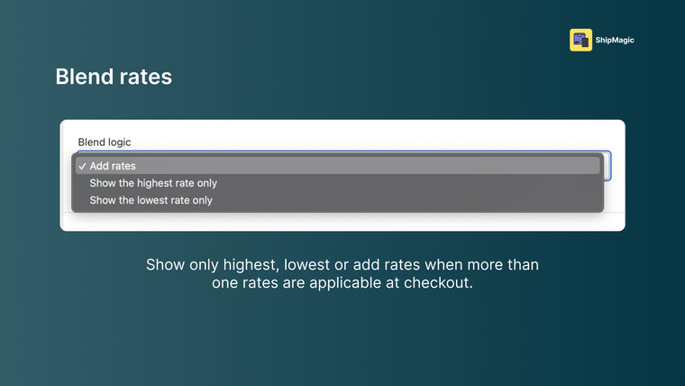 Shipping calculator: ShipMagic Screenshot