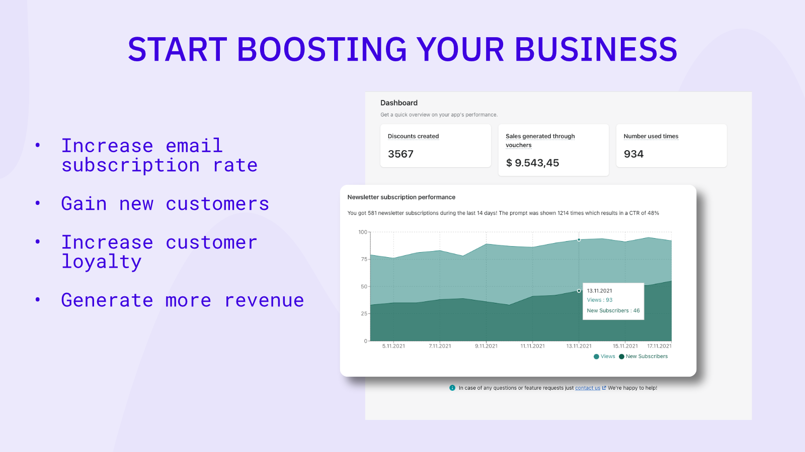 aumente as vendas e a lealdade do cliente no shopify