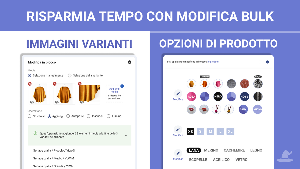 RISPARMIA TEMPO CON MODIFICA BULK