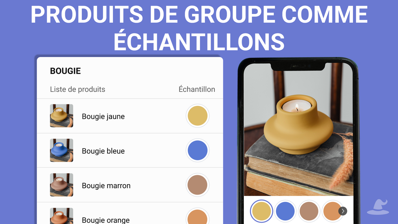 Produits de Groupe Comme Échantillons