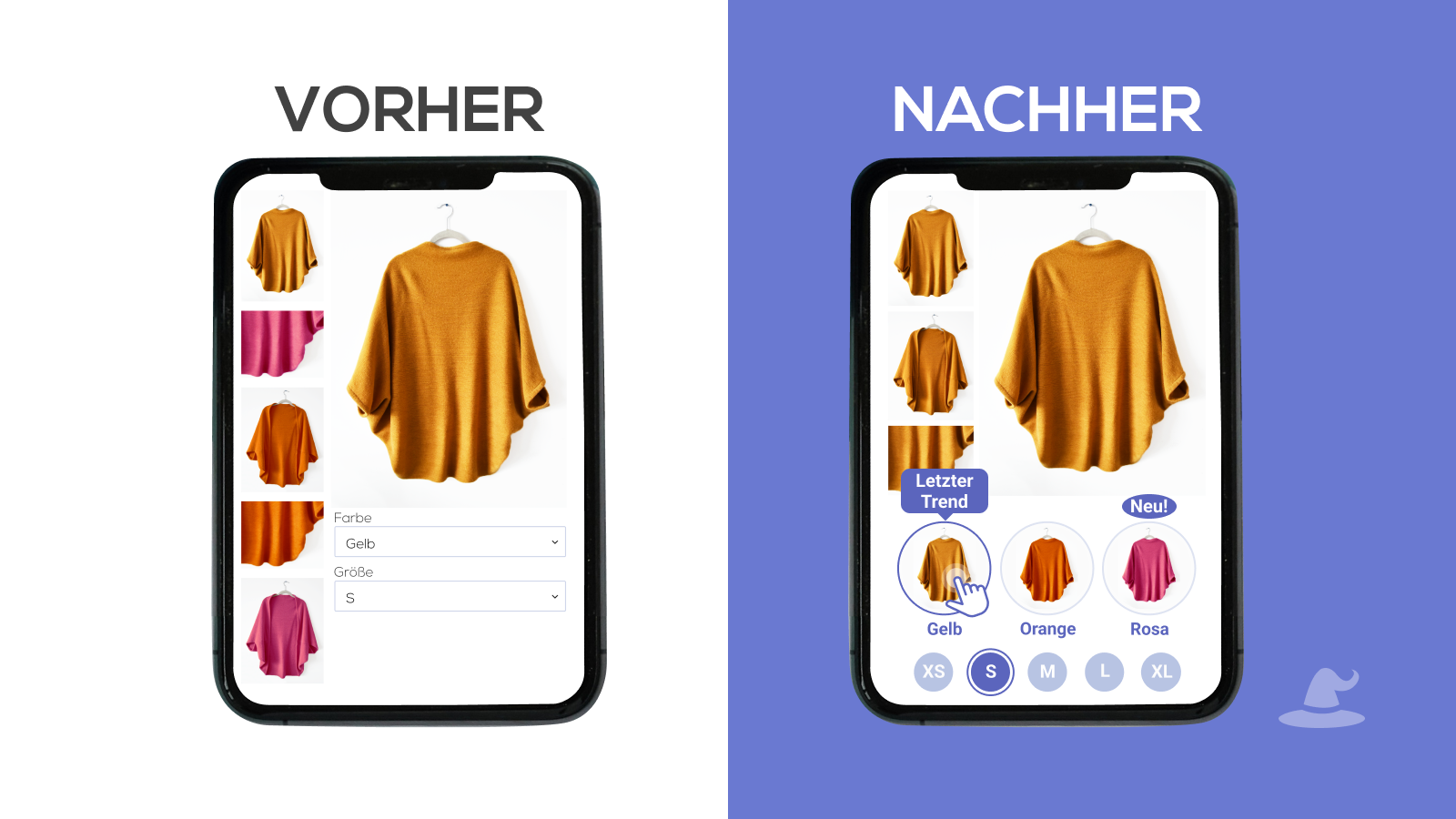 Vorher & Nachher