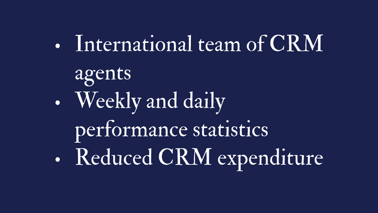 CRMammoth: your CRM team! Screenshot