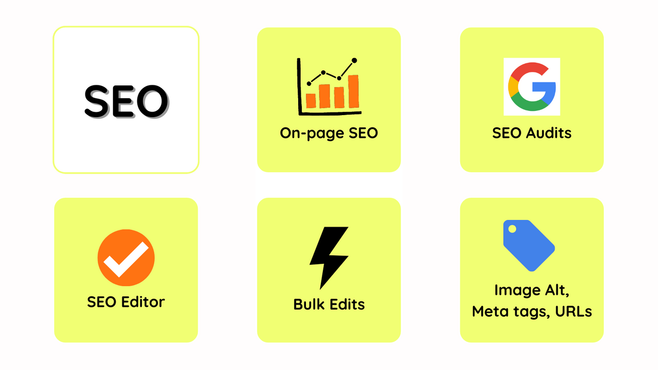 SEO Optimizer products collections