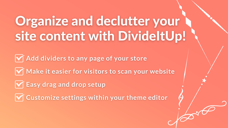 DivideItUp: Section Dividers Screenshot