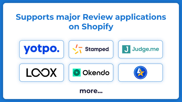 Supported Review and Rating Apps on JSON-LD app