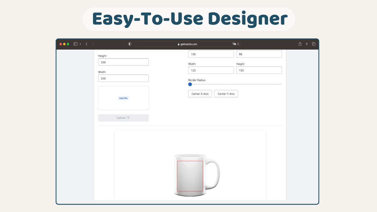 Craftiv Product Designer Template Ontwerper