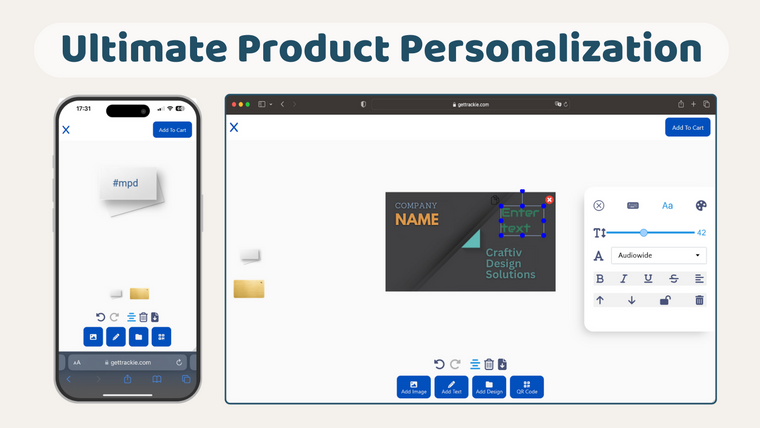 Craftiv Product Designer Screenshot