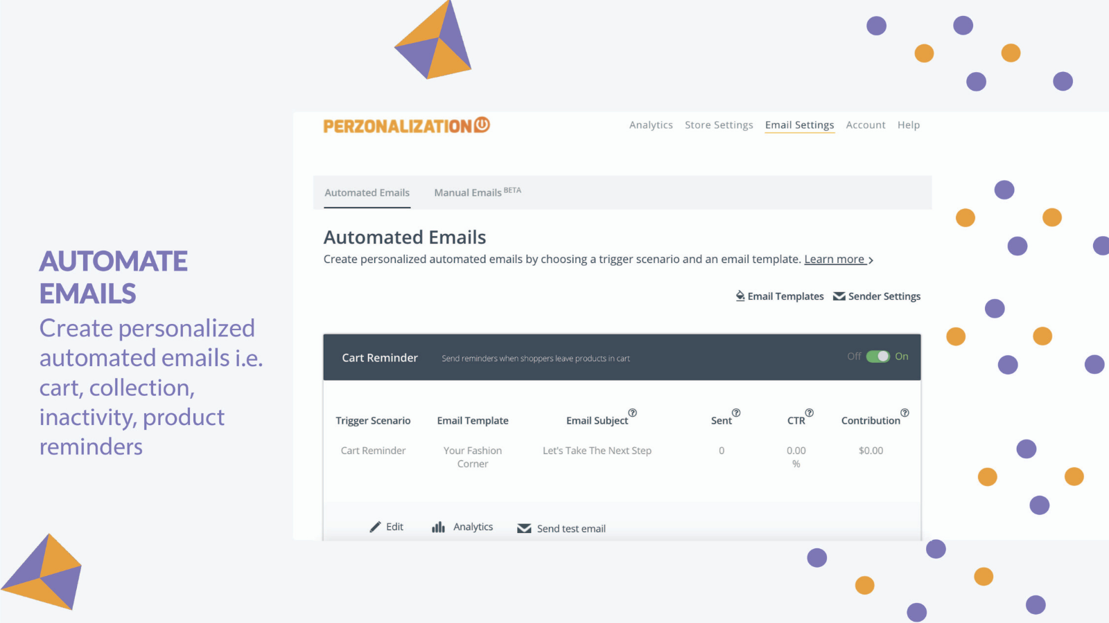 Produktanbefaling Emails: Automatiser Emails