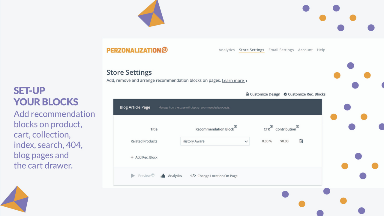 How can I configure market adjustment recommendations for