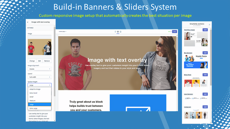 Smarketly Page Builder Editor Screenshot