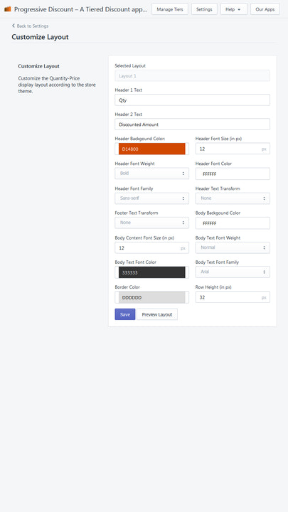 Tilpas Layout