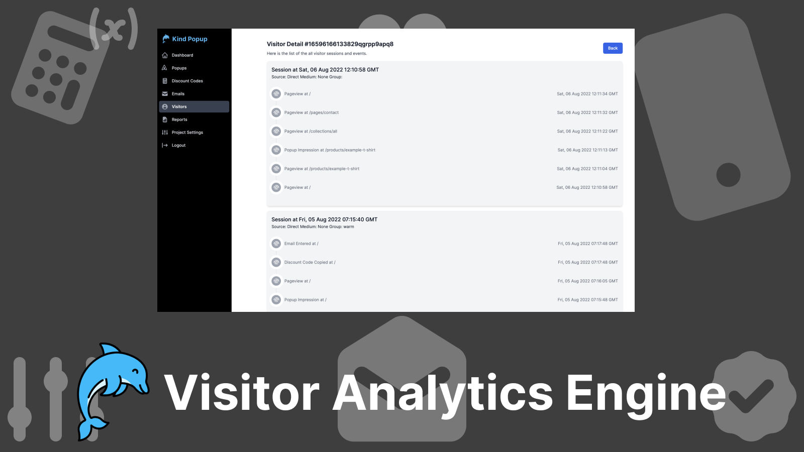 Visitor analytics