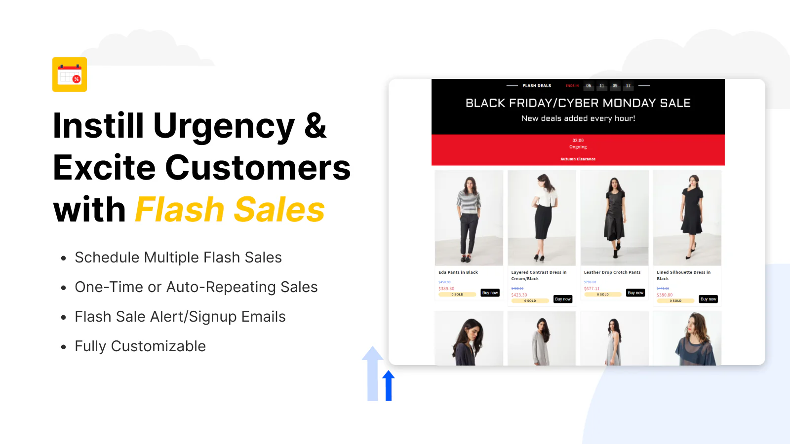 shopify flash salg rabat app