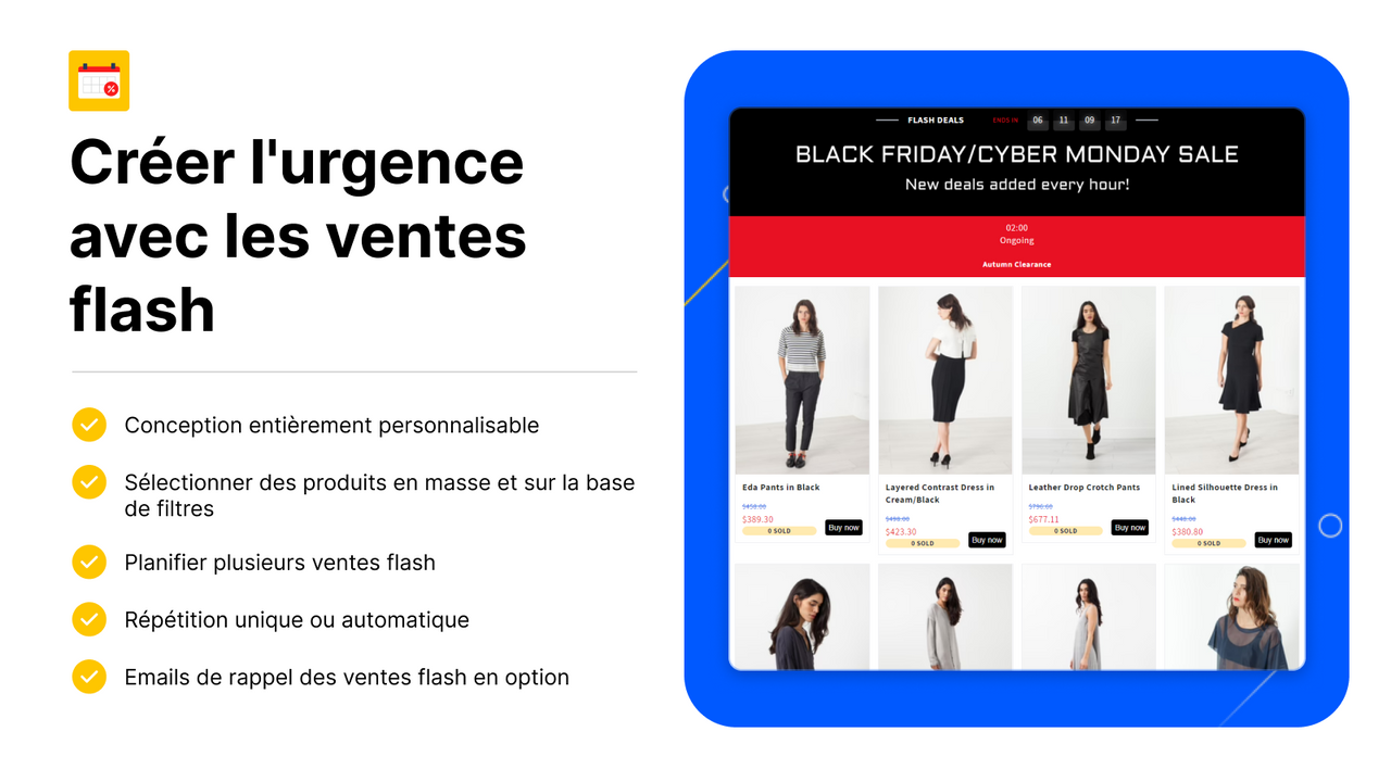 Créer l'urgence avec les ventes flash 