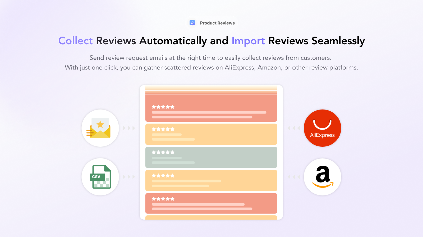 Seamless & Unlimited Review Import