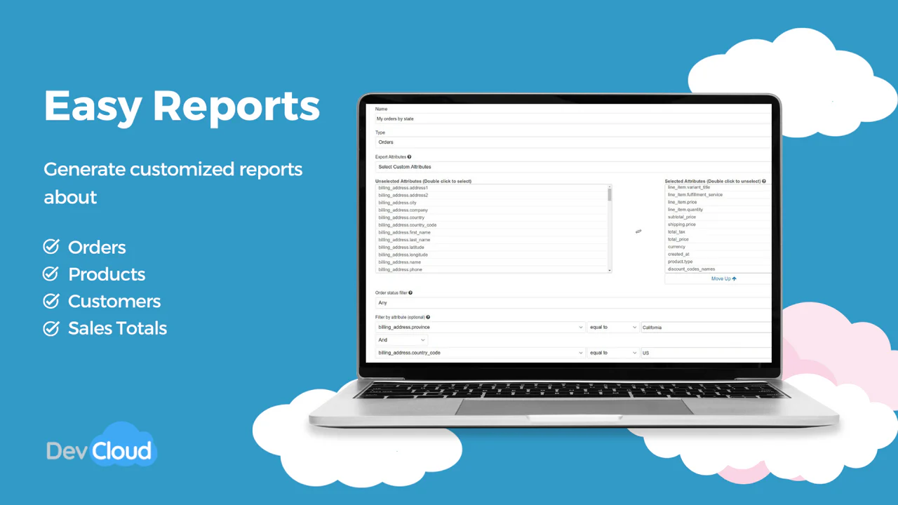 Édition du modèle de rapport