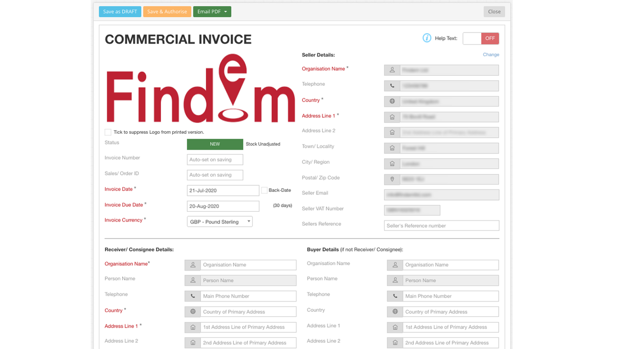 DOCS: 23 digitala dokument för nationell + internationell handel