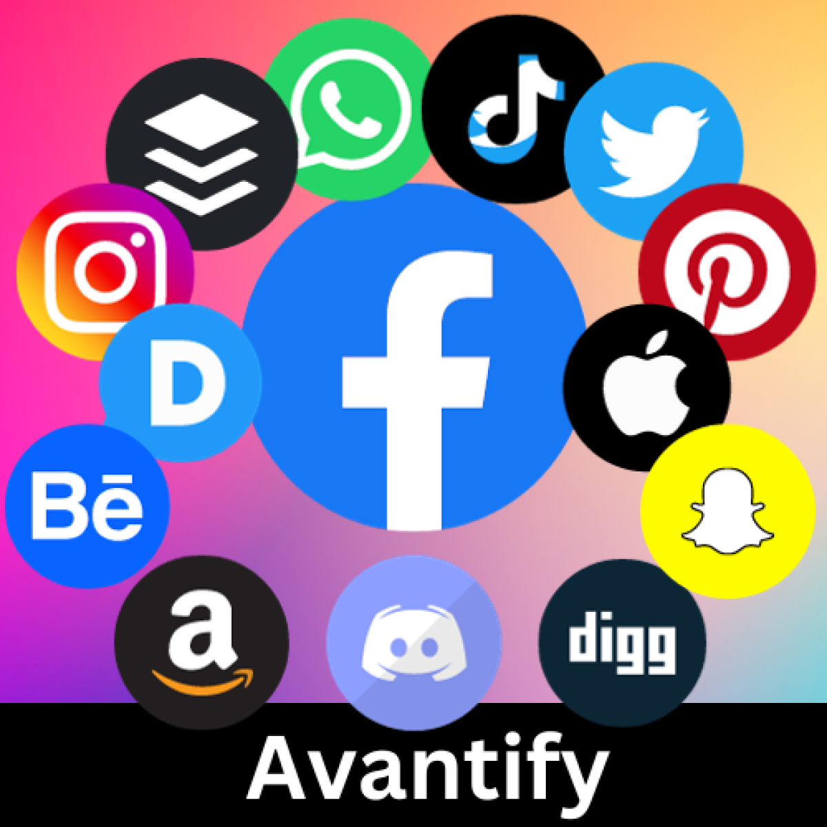Avantify ‑ Social Media Icons