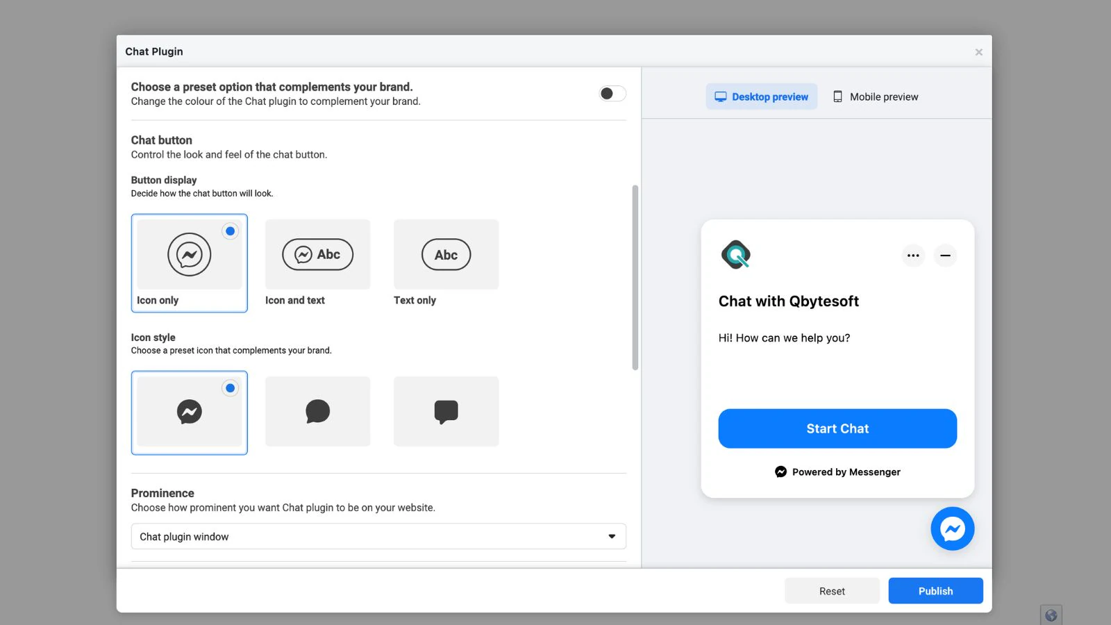 Facebook Messenger Bridge Aanpassing