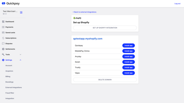 Dashboard installeren