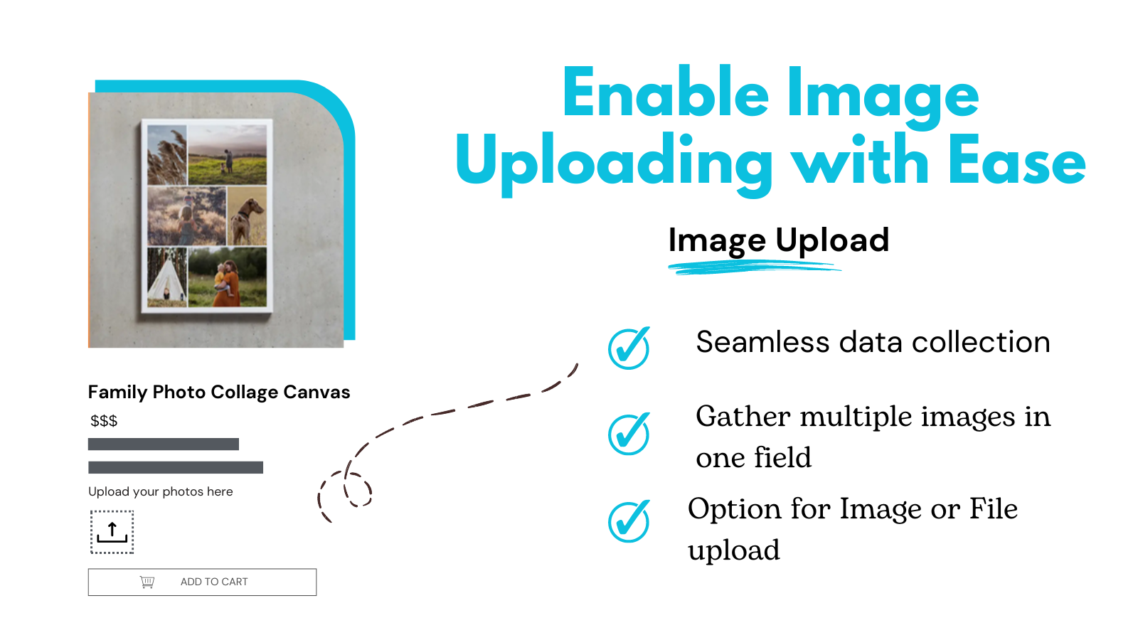 Image and field upload custom field, easy data collection