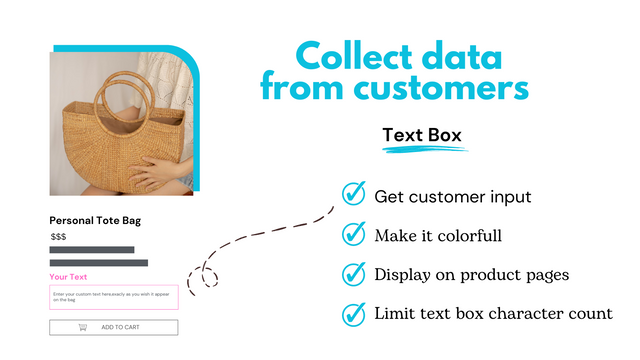Recoge datos de los clientes en las páginas de productos | Personalización