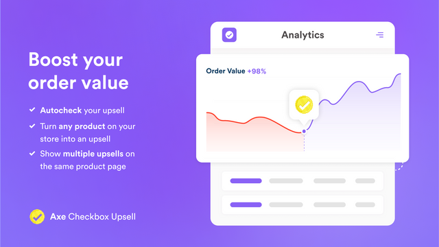 Añade múltiples upsells, en la página de producto o inicio, aumenta tu AOV