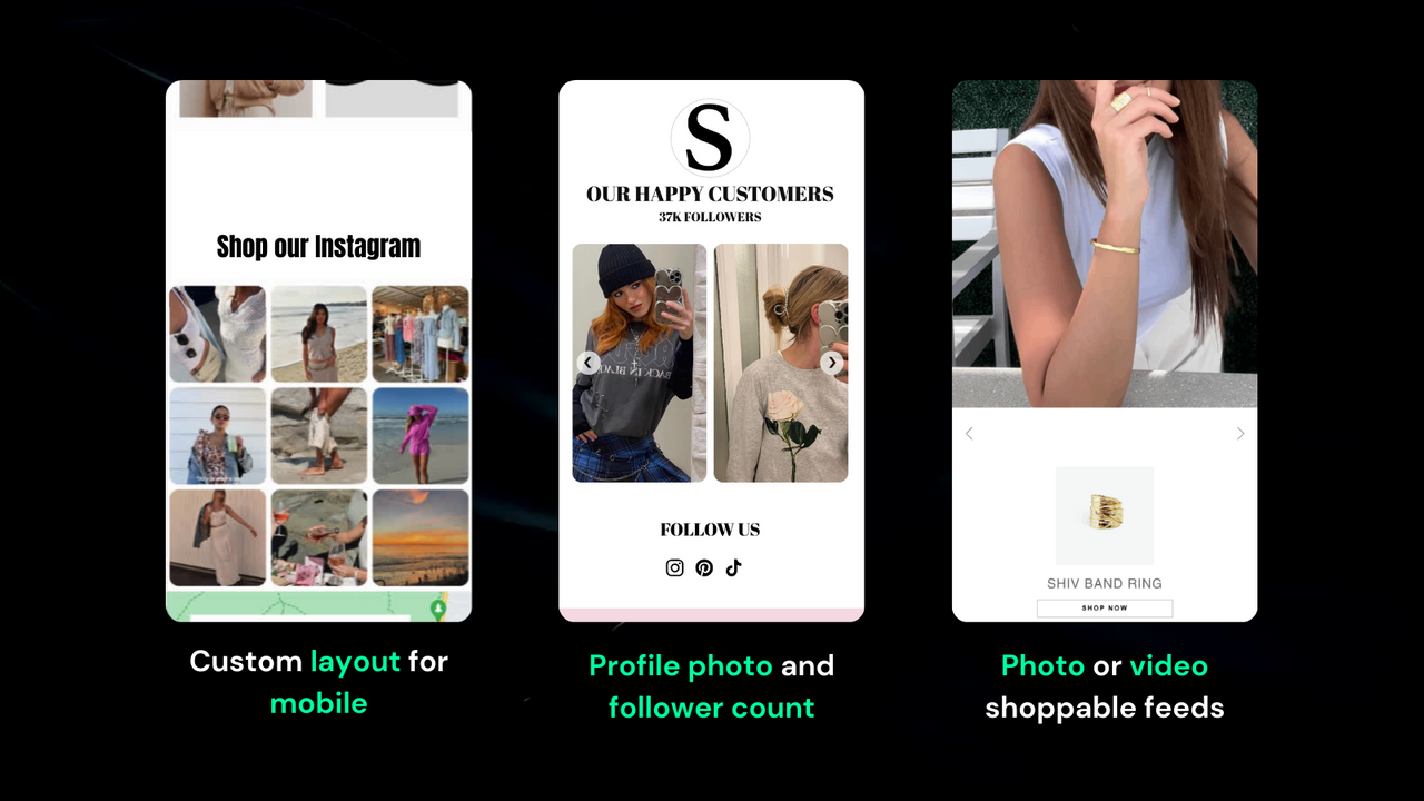 Instafeed ‑ Instagram Feed - Boost sales and trust with Instagram shoppable  video and feeds