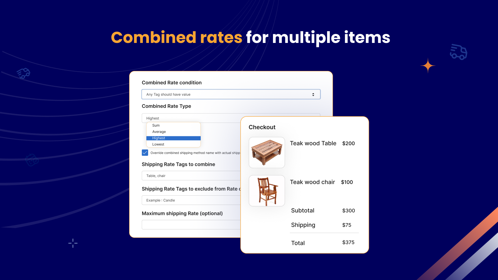 Shipping Rates — Shipeasy Screenshot