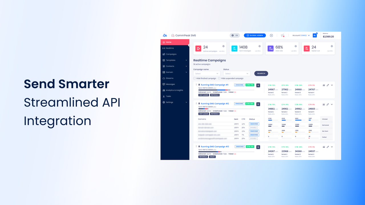 Envía de manera más inteligente: Integración de API simplificada