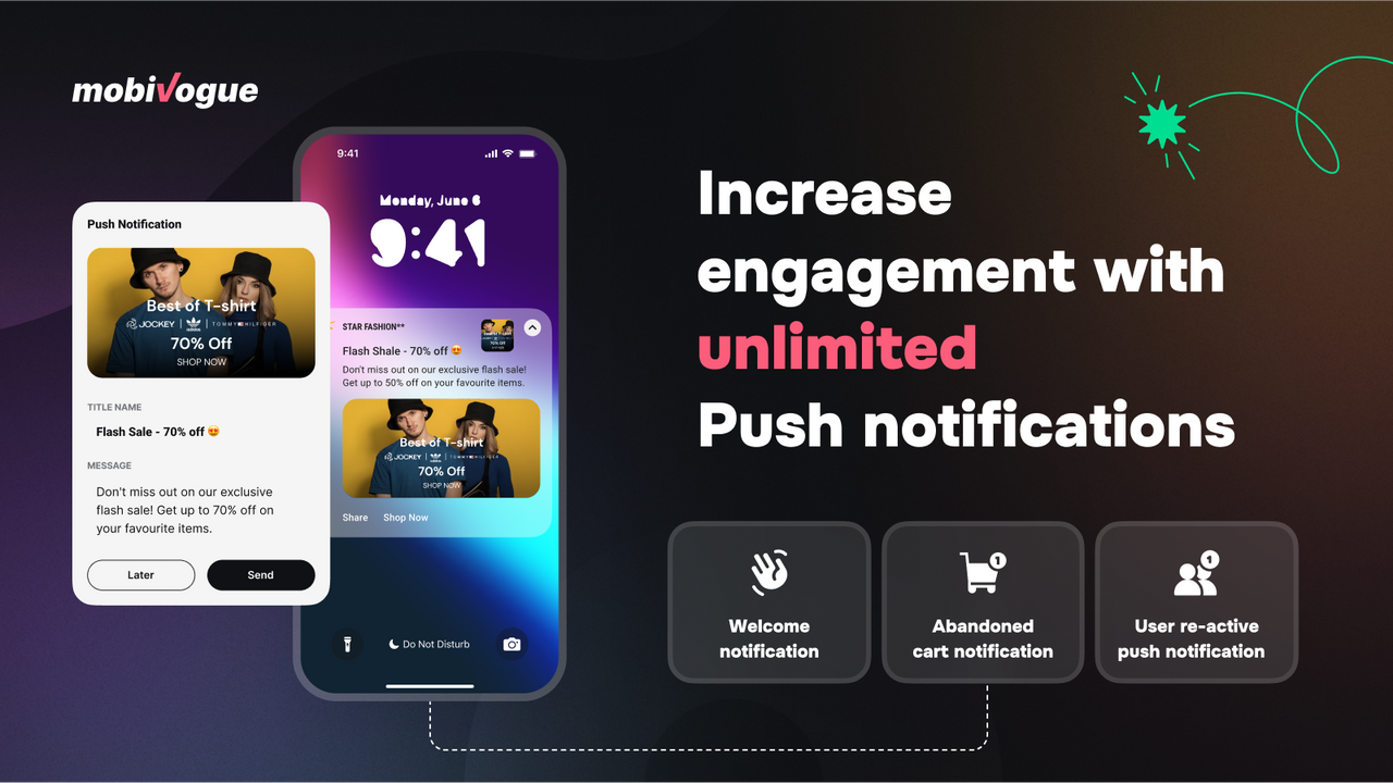 Aumenta el compromiso con notificaciones push ilimitadas