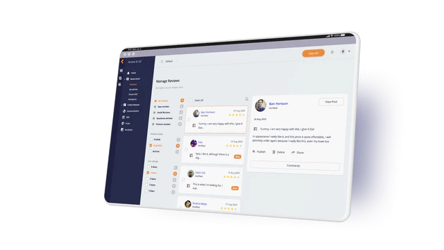 Modérez tous vos UGC et avis dans un seul tableau de bord