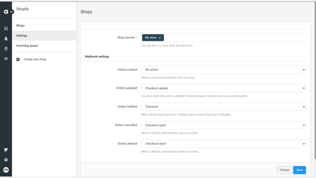 Effortlessly configure and map webhooks within Antavo system.