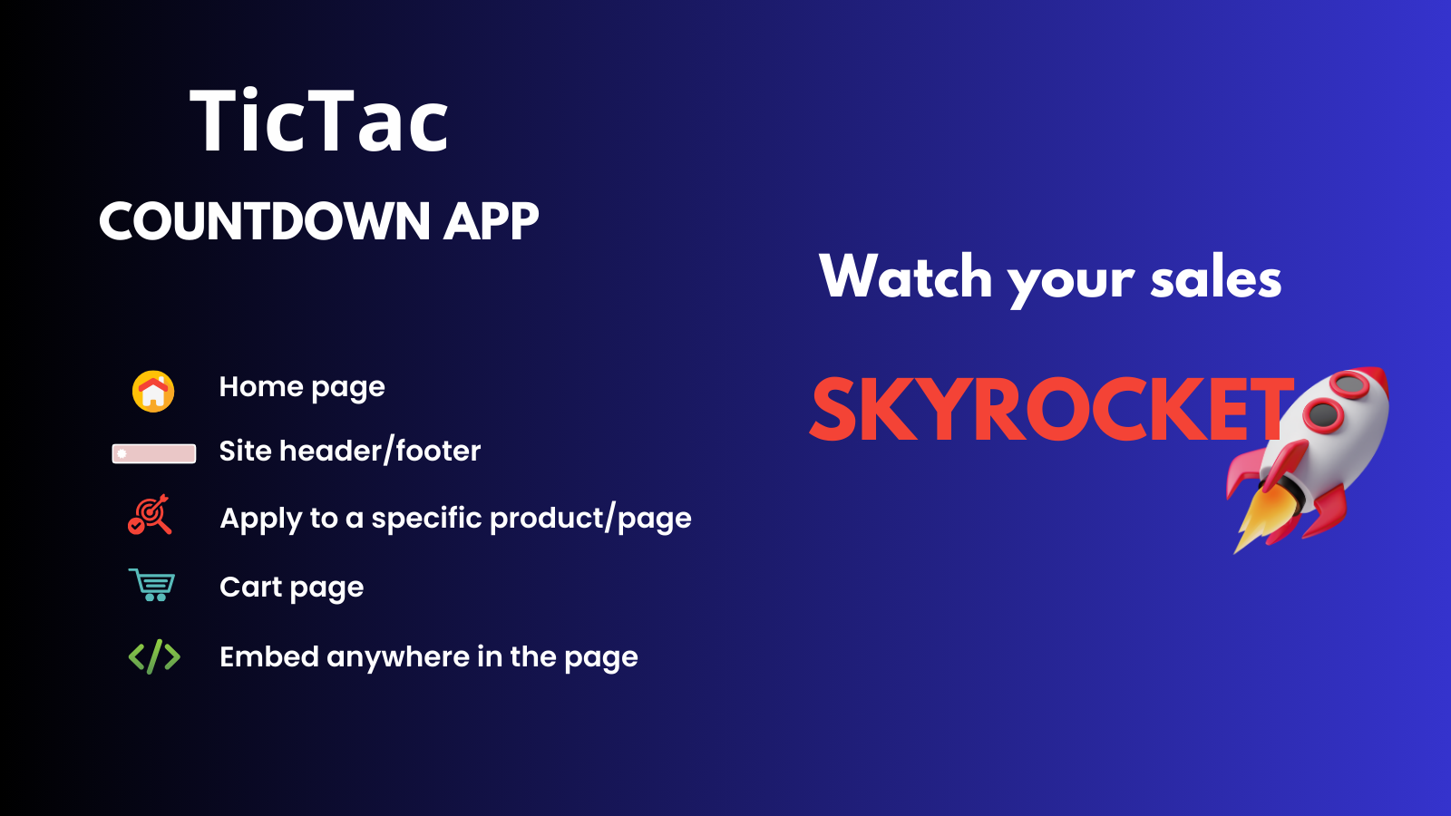TicTac ‑ Countdown Timer bar Screenshot