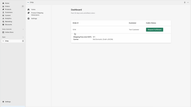 Utilisation de Shiip pour des tarifs en direct