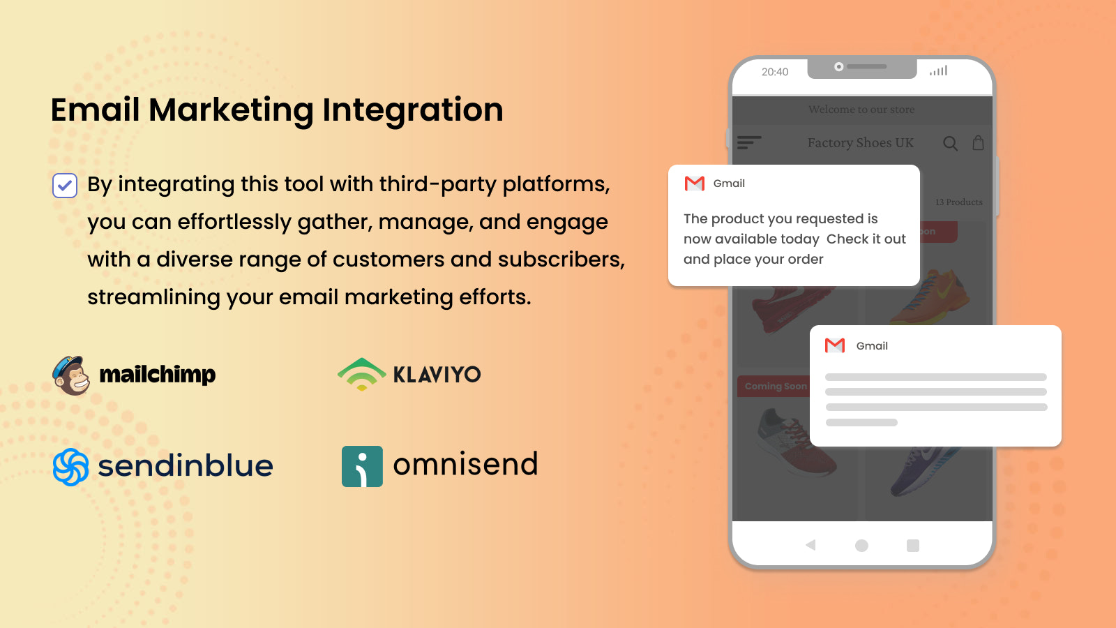 Email Marketing Integration