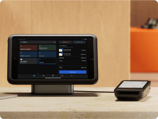 The Shopify POS system.