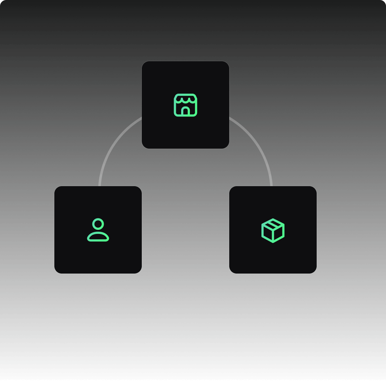 Panel administracyjny sklepu Shopify sprzedawcy pokazujący zapasy wazonów i ekran zrealizowanych zamówień.