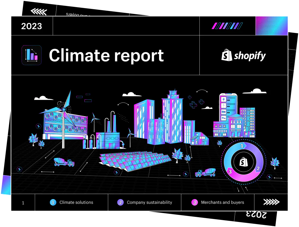 Climate report cover