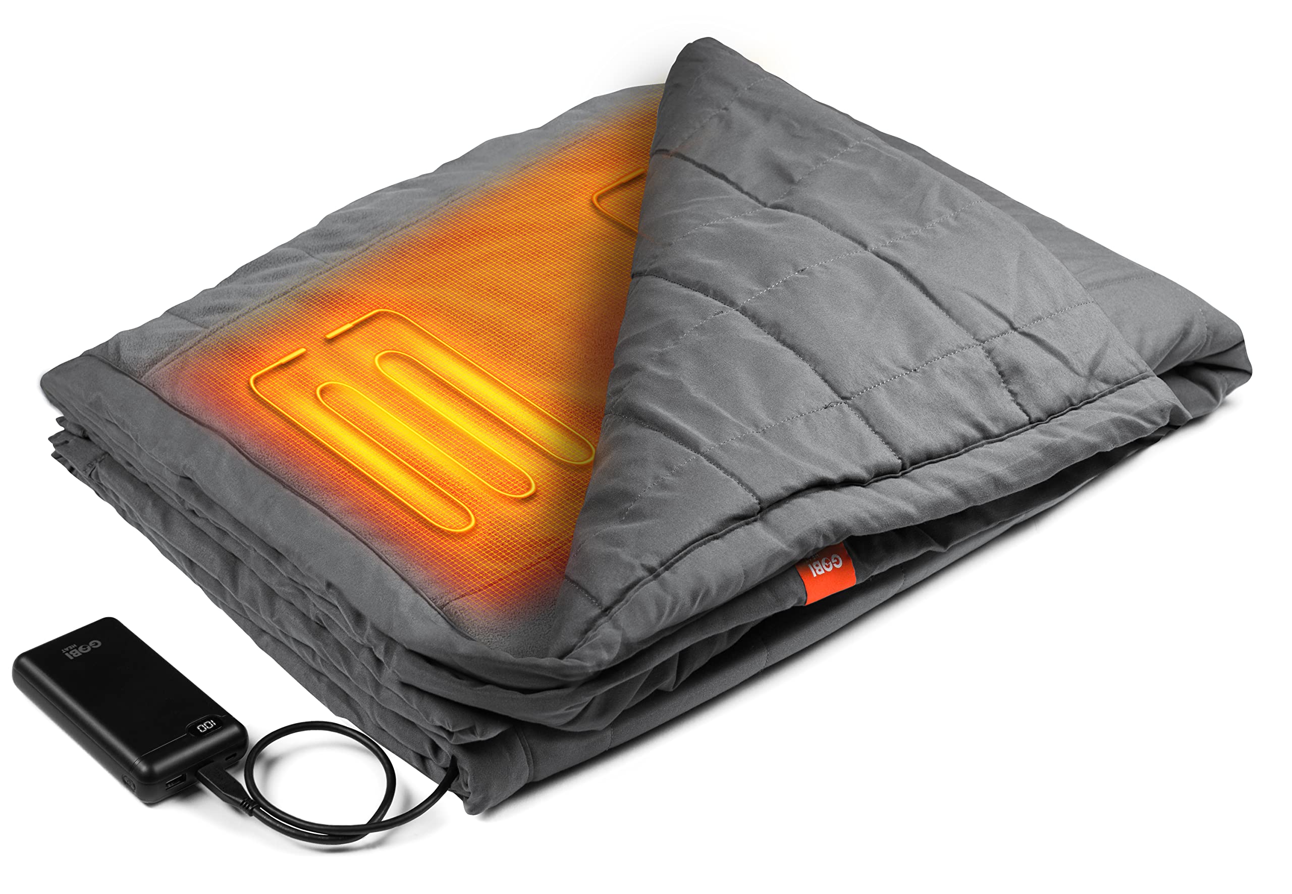 Zen Portable Heated Blanket - Up to 6 hrs of Heat | with Battery